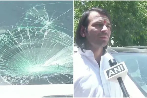 बिहार: तेजप्रताप के सुरक्षागार्ड ने की मीडियाकर्मी से मारपीट,तेजप्रताप ने कहा मुझपर हुआ जानलेवा हमला।