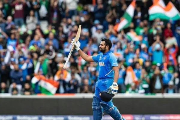 World cup 2019:भारत की शानदार शुरुआत रोहित शर्मा के बल्ले से फिर निकला शतक।