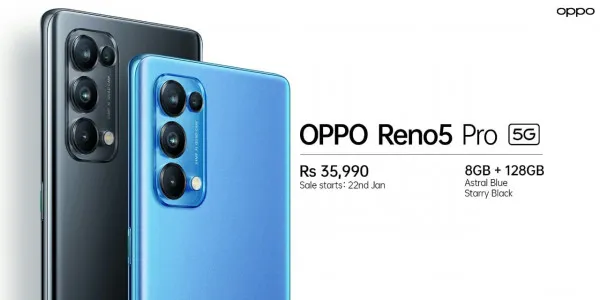 भारत में लांच हुआ Oppo Reno 5 Pro 5G स्मार्टफोन, फ़ोन की खूबियां जान ख़ुश हो जाएंगे