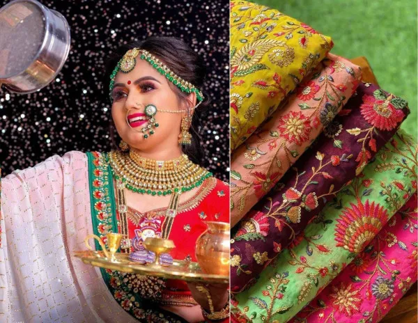 Karva Chauth 2021:करवा चौथ पर किस कलर के कपड़े पहने राशि के अनुसार चुनें साड़ी या सूट का रंग