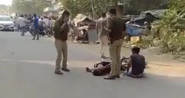 Prayagraj Bomb Blast:प्रयागराज में मतदान केंद्र के पास बम धमाका युवक की मौत