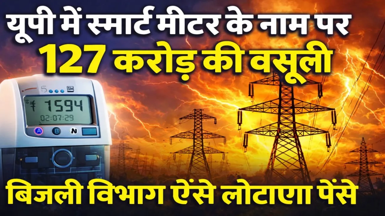 UPPCL News: यूपी में स्मार्ट मीटर के नाम पर 127 करोड़ की वसूली ! अब पैसे लौटाएगा बिजली विभाग