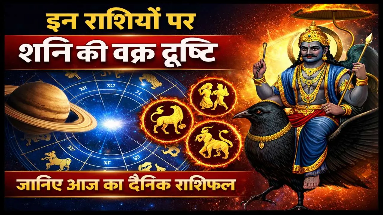 आज का राशिफल 12 अप्रैल 2026: इन चार राशियों पर शनि की वक्र दृष्टि, दिनभर रहें सतर्क, जानिए सभी 12 राशियों का हाल
