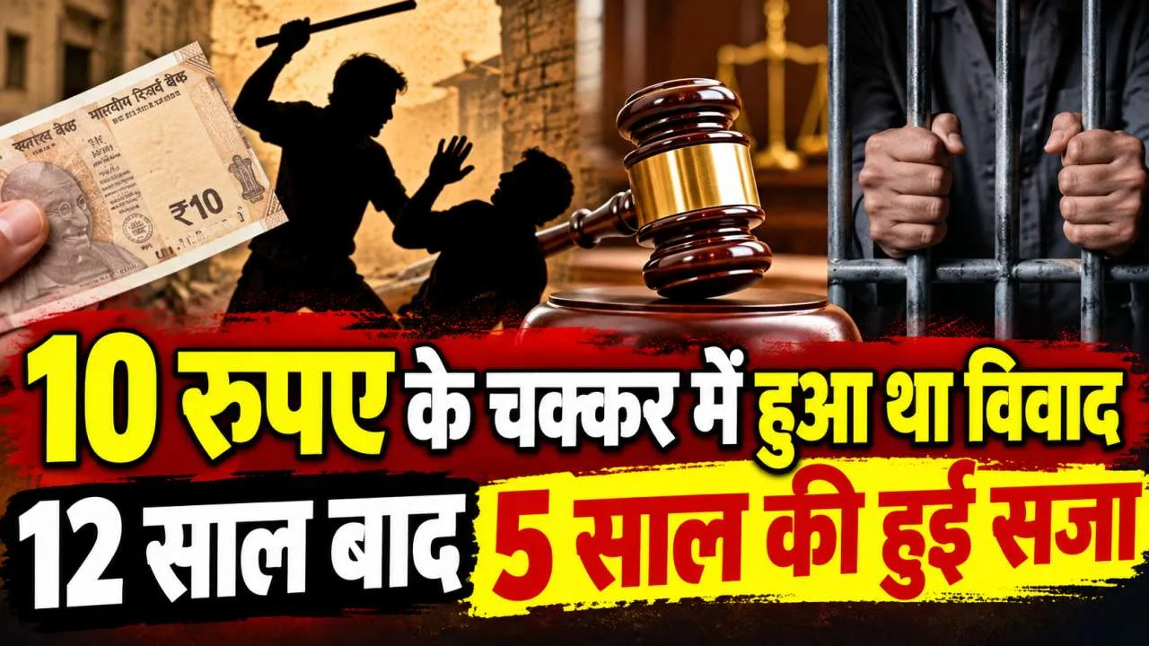 Fatehpur News: 10 रुपये छीनने के विवाद में युवक का सिर फोड़ा, 12 साल बाद अदालत ने सुनाई 5 साल की सजा