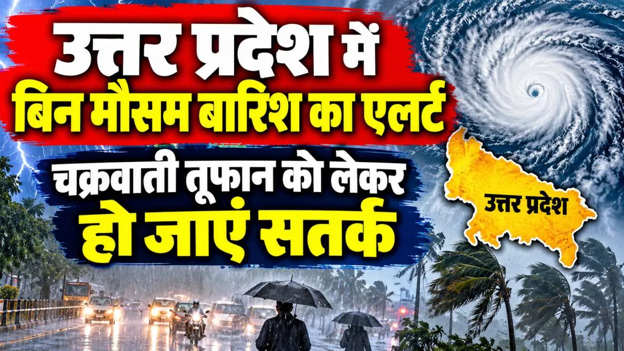 UP Weather Update: यूपी में 28 अक्टूबर से फिर बदलेगा मौसम, पूर्वांचल में भारी बारिश का अलर्ट, 50 किमी की रफ्तार से चलेंगी हवाएं