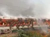 Patalkot Express Fire In Agra: आगरा के पास पातालकोट एक्सप्रेस में भीषण आग का तांडव ! धू-धू कर जलने लगी बोगियां, यात्रियों ने कूदकर बचाई जान