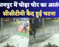 Kanpur Crime News: मन्दिर में चोरी करने इस तरह पहुंचे घोड़े पर सवार ये डाकू ! शोर मचते ही हुए नौ दो ग्यारह, सीसीटीवी देख हो जाएंगे दंग