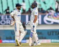India vs England Test Series: राजकोट टेस्ट के पहले दिन रोहित और जडेजा ने जड़े शतक ! डेब्यू करने वाले सरफ़राज़ का ताबड़तोड़ अर्धशतक, बड़े स्कोर की तरफ भारत