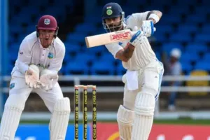 Trinidad Ind Vs Westindies Test : ओपनर्स की तेज शुरुआत के बाद लड़खड़ाई टीम इंडिया की पारी,विराट ने संभाला