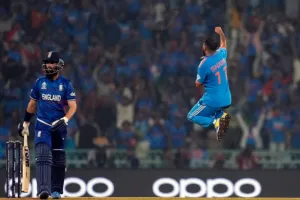 India Vs England Wc 2023: नवाबों के शहर में नवाबी अंदाज में टीम इंडिया ने सेमीफाइनल में बनाई जगह ! भारतीय गेंदबाजों के आगे अंग्रेजों ने टेक दिए घुटने