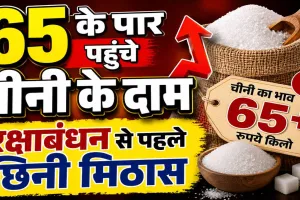 Sugar Price Hike: रक्षाबंधन से पहले छिनी लोगों की मिठास, चीनी 65 रुपये किलो के पार, जानिए क्यों बढ़ रहे दाम
